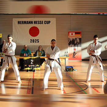 Kata Team Nele Weidner mit Nael & Mehdi Haydari