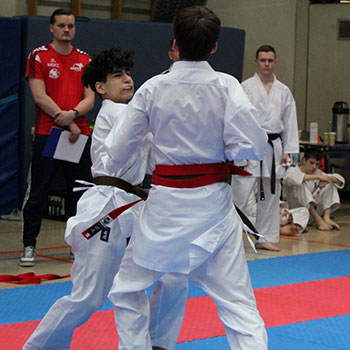 Arcan Kumite bei der Mitteldeutschen Meisterschaft 2026