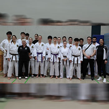 Gruppenbild der Viernheimer Teilnehmer bei der Mitteldeutschen Meisterschaft